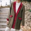 Abrigo Mery Corto Terra / Fresa - The Nook Store