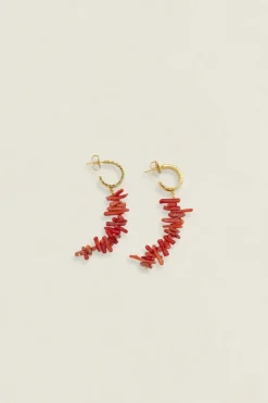 Aros serpiente medium - Pendientes Dorados | THE NOOK STORE