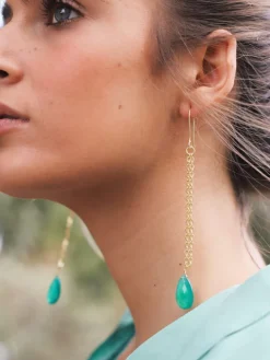 Aros serpiente medium - Pendientes Dorados | THE NOOK STORE
