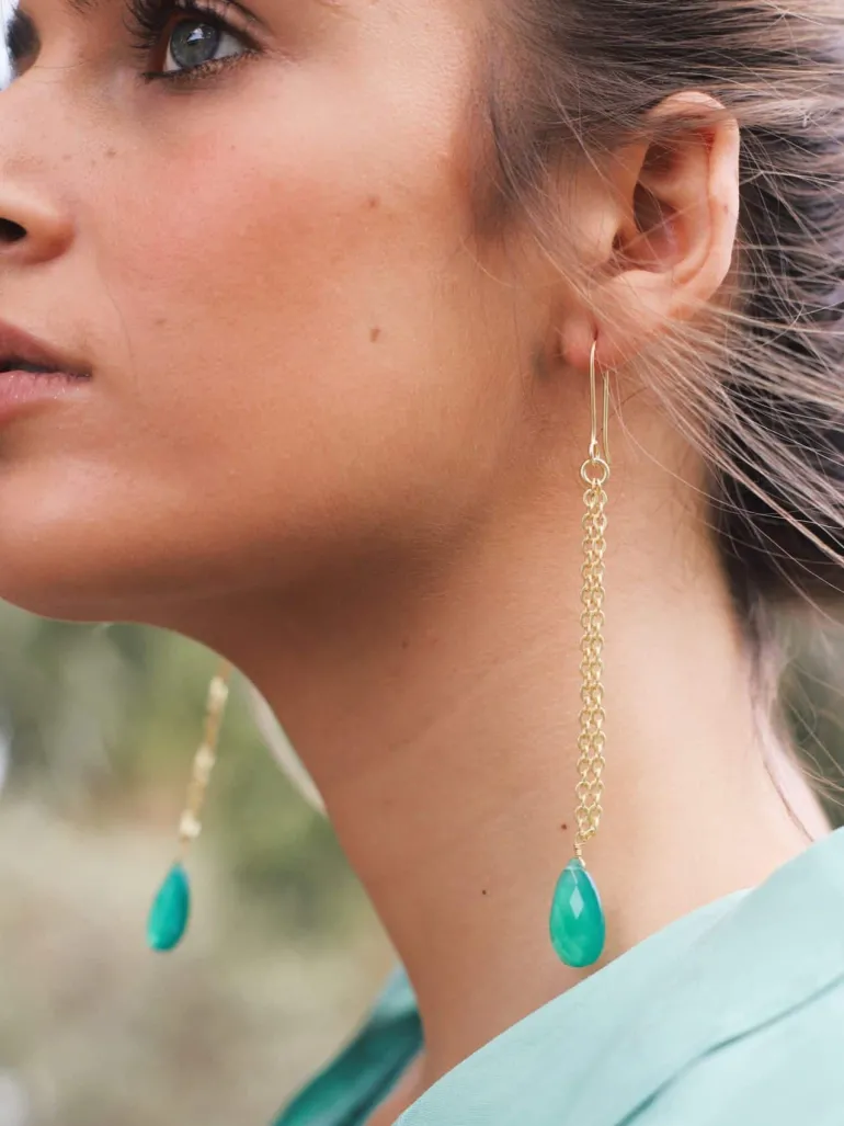 Aros serpiente medium - Pendientes Dorados | THE NOOK STORE