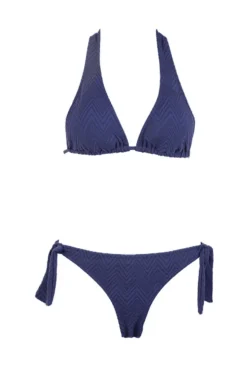 Bikini Asimétrico Volante Texturas - The Nook Store