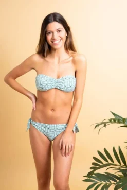 Bikini Bondeau Microfibra Mosaico - The Nook Store