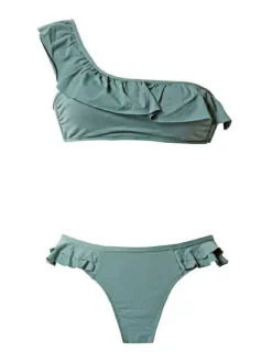 Bikini Volante Asimétrico - The Nook Store