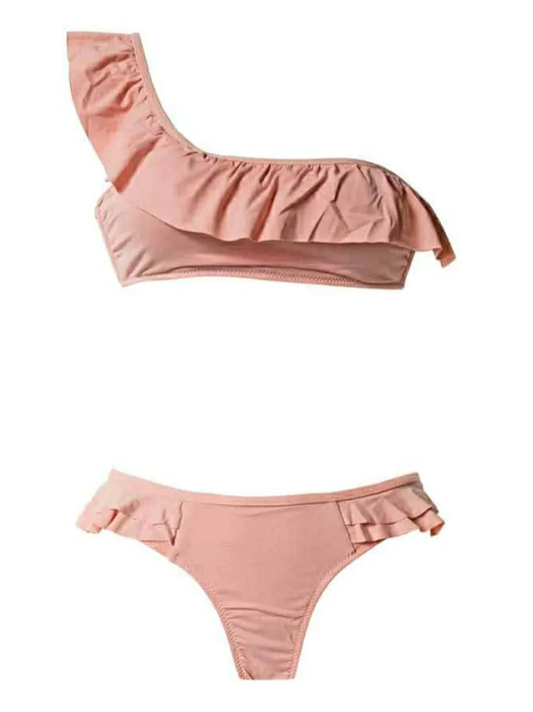 Bikini Volante Asimétrico - The Nook Store