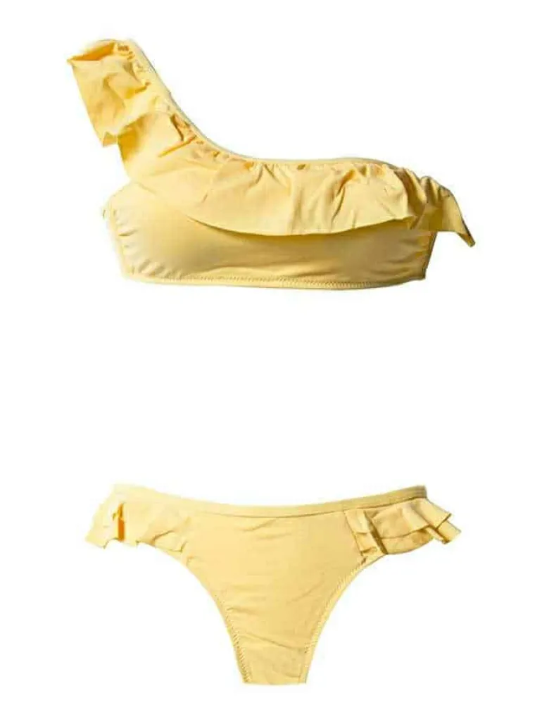 Bikini Volante Asimétrico - The Nook Store