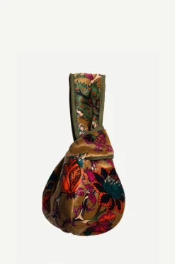 Bolso Asa Flores Verde Claro - The Nook Store