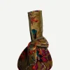 Bolso Asa Flores Verde Kaki - The Nook Store