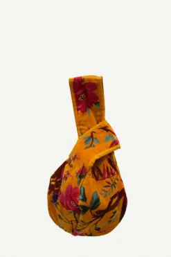 Bolso Asa Pajaros Mostaza - The Nook Store