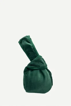 Bolso Asa Terciopelo Verde - The Nook Store