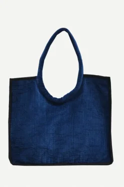 Bolso Shopper Terciopelo Marino - The Nook Store