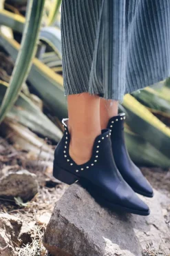 Botas Car Piel Negro - The Nook Store