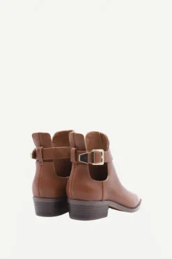 Botas Gaby Piel Cuero - The Nook Store
