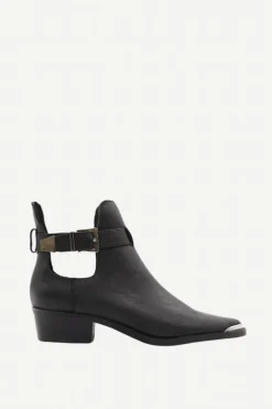Botas Gaby Piel Negro - The Nook Store