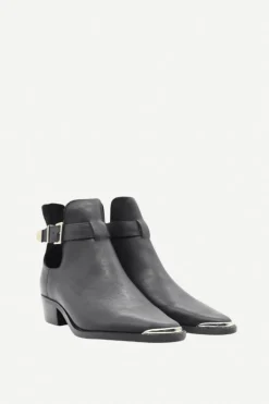 Botas Gaby Piel Negro - The Nook Store