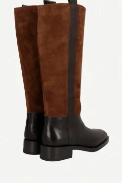 Botas Mustang Negro y Castaña - The Nook Store