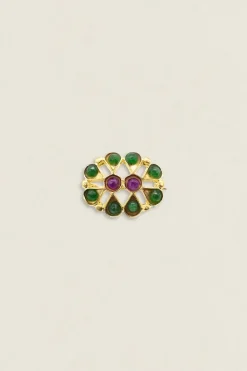 Broche mineral multicolor | Broches para feria | THE NOOK STORE
