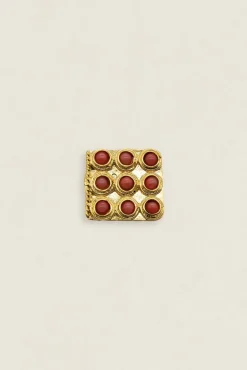 Broche mineral multicolor | Broches para feria | THE NOOK STORE
