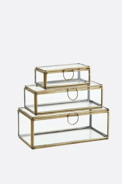 Cajas Cristal Rectangulares - The Nook Store