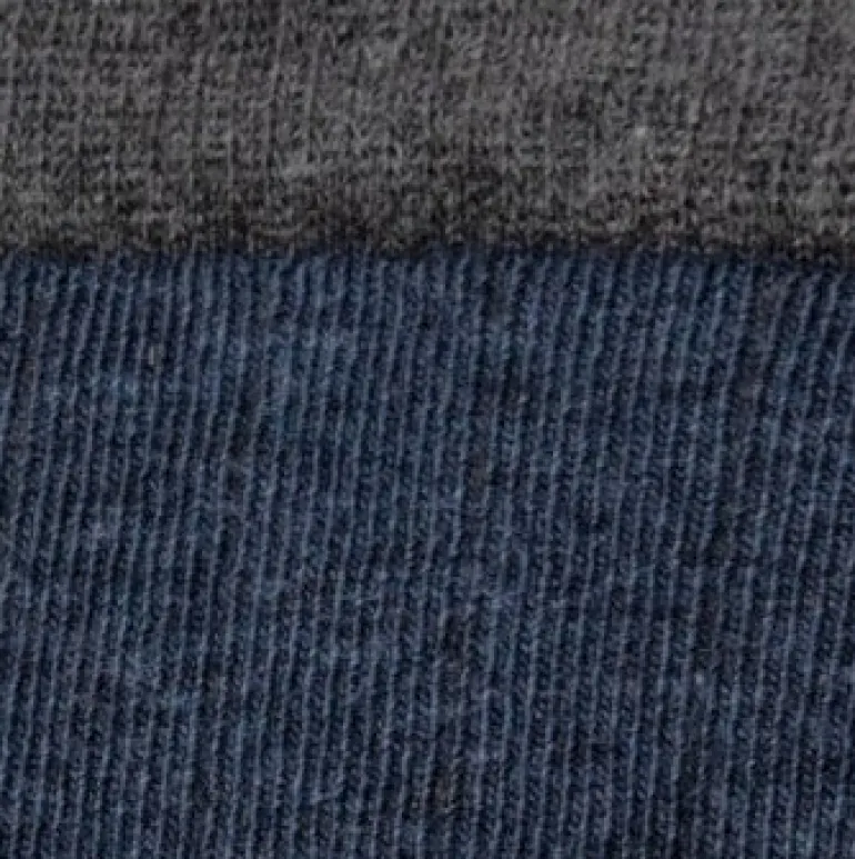 Calcetin caña alta L68 Azul jaspeado - The Nook Store