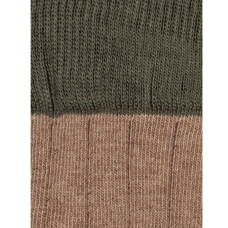 Calcetin caña alta L32 Camel -Kaki - The Nook Store