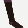 Calcetin caña alta L39 Loden - Viola - The Nook Store
