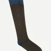 Calcetin caña alta L89 Loden - Marino - The Nook Store