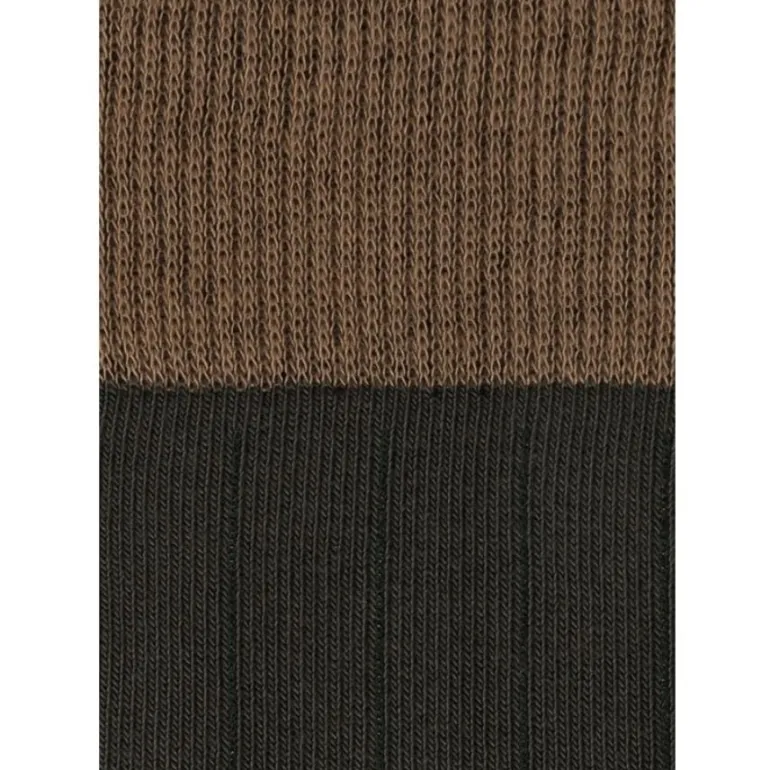 Calcetin caña alta L35 Verde caqui - Camel - The Nook Store