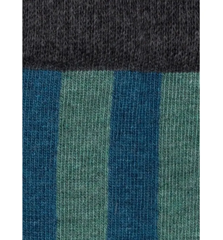 Calcetin caña alta V5 rayas Azul navy - Campo - The Nook Store