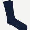 Calcetin caña corta LL07C Azul abisso - The Nook Store