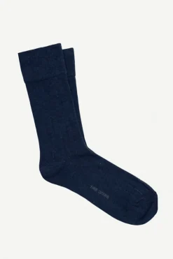 Calcetin caña corta LL07C Azul abisso - The Nook Store