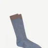 Calcetin P20 de purpurina Azul Piedra - The Nook Store
