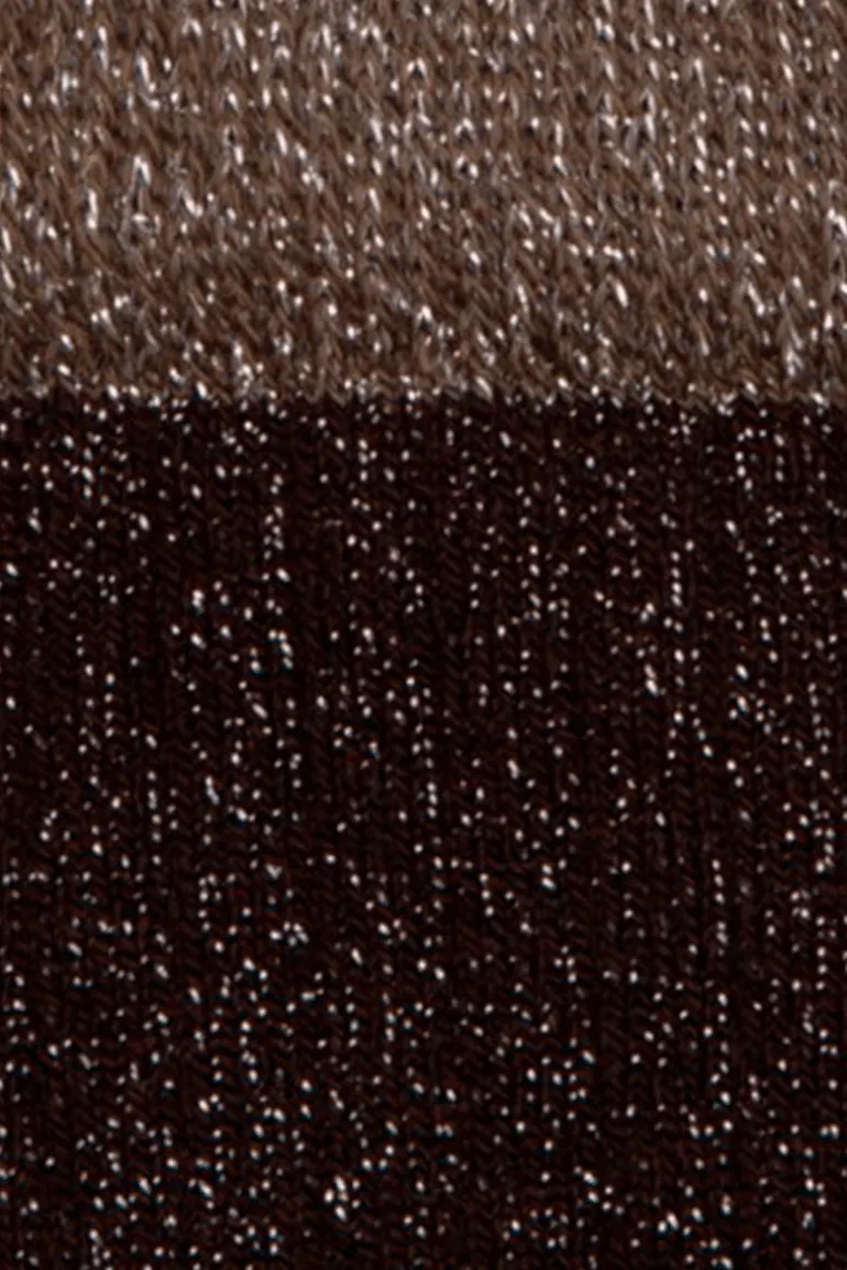 Calcetin P15 de purpurina Chocolate - The Nook Store