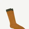 Calcetin P12 de purpurina Mostaza - The Nook Store