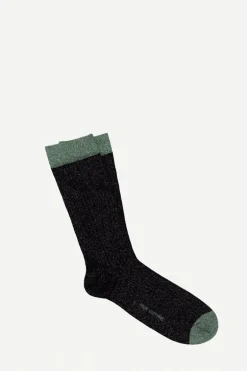 Calcetin P01 de purpurina Negro - The Nook Store