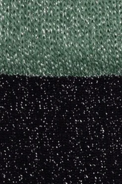 Calcetin P01 de purpurina Negro - The Nook Store