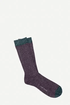 Calcetin P02 de purpurina Viola - The Nook Store