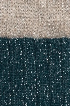 Calcetin P10 de purpurina Verde Esmeralda - The Nook Store