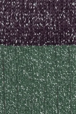 Calcetin P08 de purpurina Verde Oliva - The Nook Store