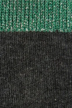 Calcetin purpurina Estrella caña larga PEL03 Gris - Verde Oliva - The Nook Store
