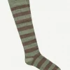Calcetin R02 de caña alta verde militare-terra - The Nook Store