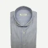 Camisa Azul Raya Ancha - The Nook Store