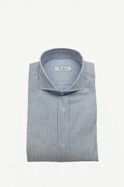 Camisa Azul Raya Media - The Nook Store