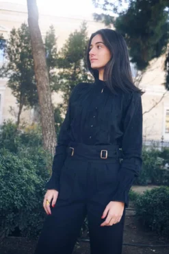 Camisa Emira Negro - The Nook Store