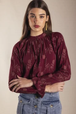 Camisa Emira Wine - The Nook Store