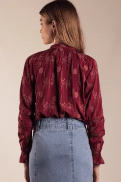 Camisa Emira Wine - The Nook Store
