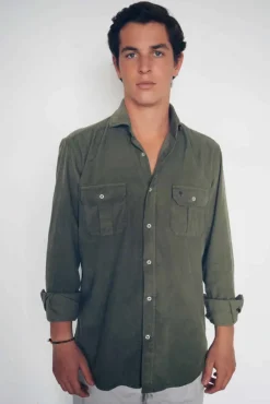 Camisa Logo Micropana 100% 2 bolsillos LO135 - The Nook Store