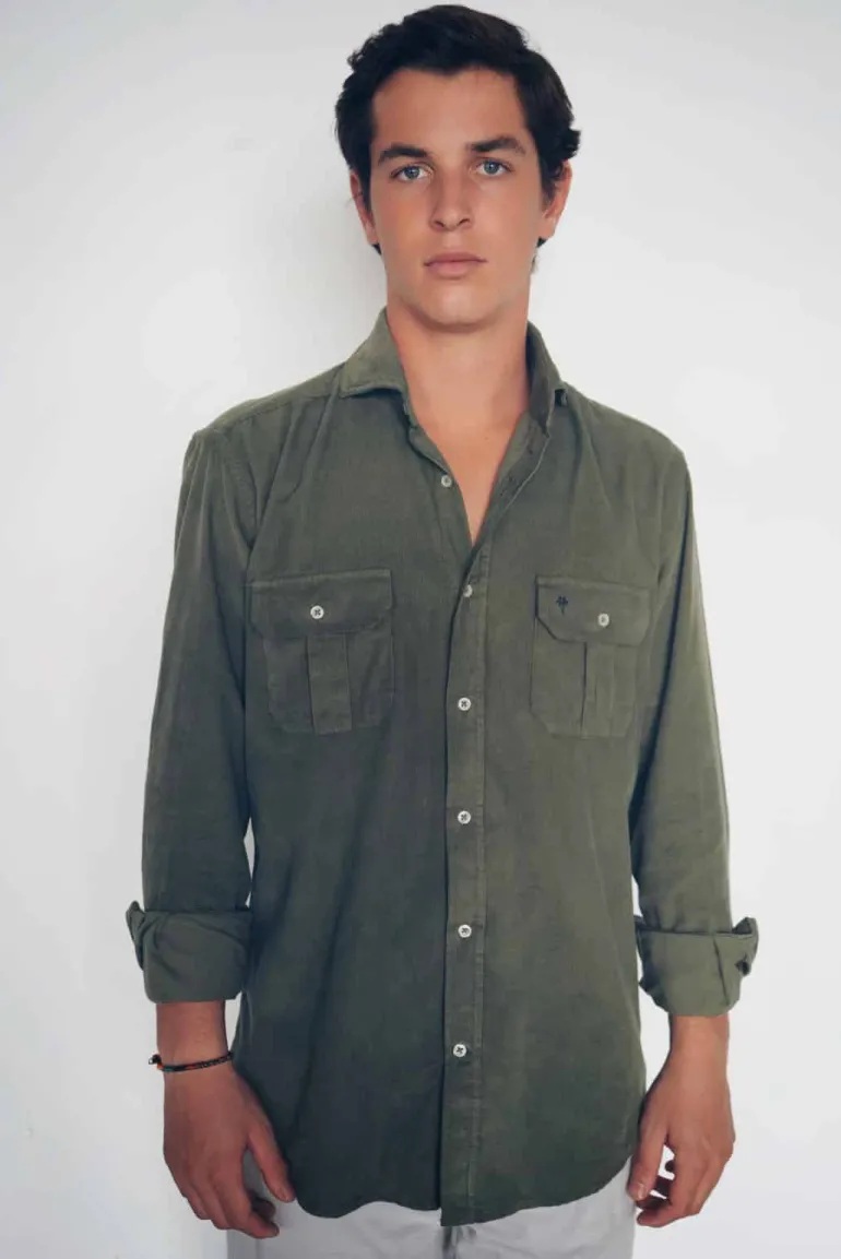 Camisa Logo Micropana 100% 2 bolsillos LO135 - The Nook Store