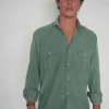 Camisa Logo Micropana 100% 2 bolsillos LO26 - The Nook Store