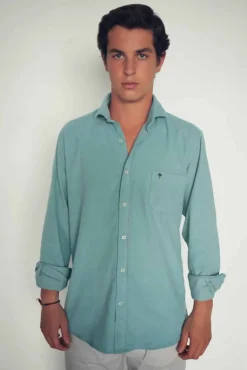 Camisa Logo Micropana 100% 1 bolsillo LO103 - The Nook Store
