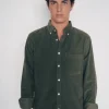 Camisa Micropana 1 bolsillo Verde Cacería - The Nook Store